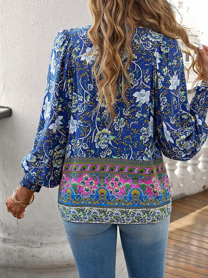 Helena™ - Sommer Blumen Top