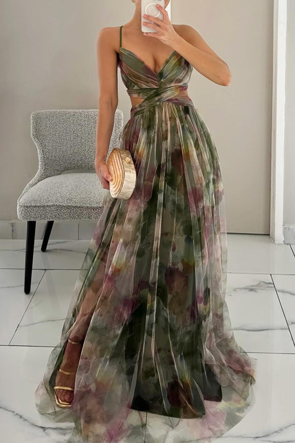 Alina | Atemhaftes Maxi-Kleid