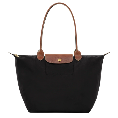Große Le Pliage Tote, Schwarz
