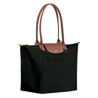 Große Le Pliage Tote, Schwarz