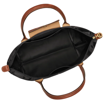Große Le Pliage Tote, Schwarz