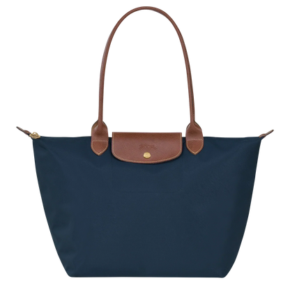 Große Le Pliage Tasche, Marineblau