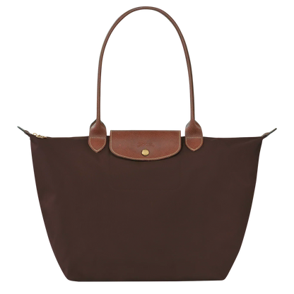 Große Le Pliage Tasche, Ebenholz