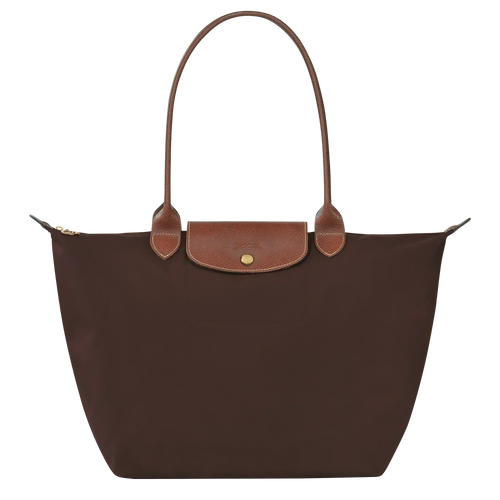 Große Le Pliage Tasche, Ebenholz