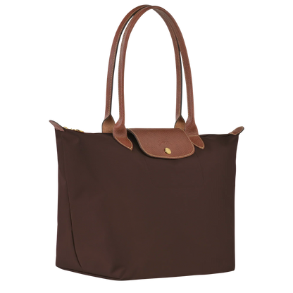 Große Le Pliage Tasche, Ebenholz