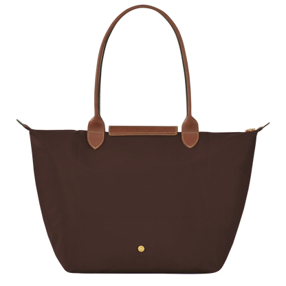 Große Le Pliage Tasche, Ebenholz