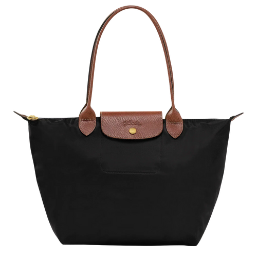 Medium Le Pliage Tote, Schwarz