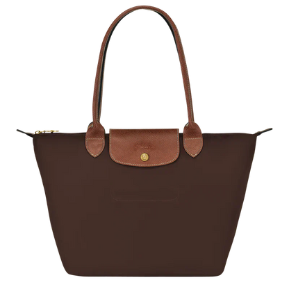 Medium Le Pliage Tote, Ebenholz