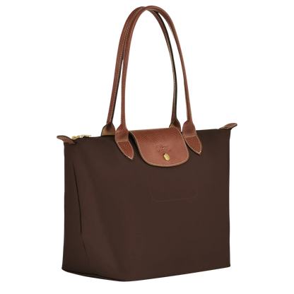 Medium Le Pliage Tote, Ebenholz