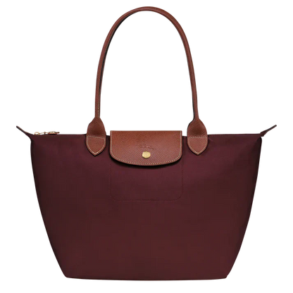 Medium Le Pliage Tote, Burgunder