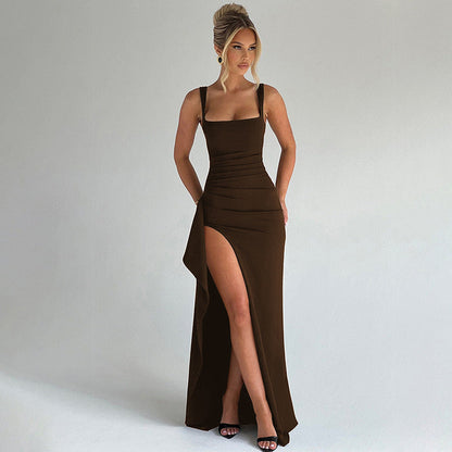 MARILYN™ - Schickes Maxikleid mit Offenem Rücken für Formelle Anlässe