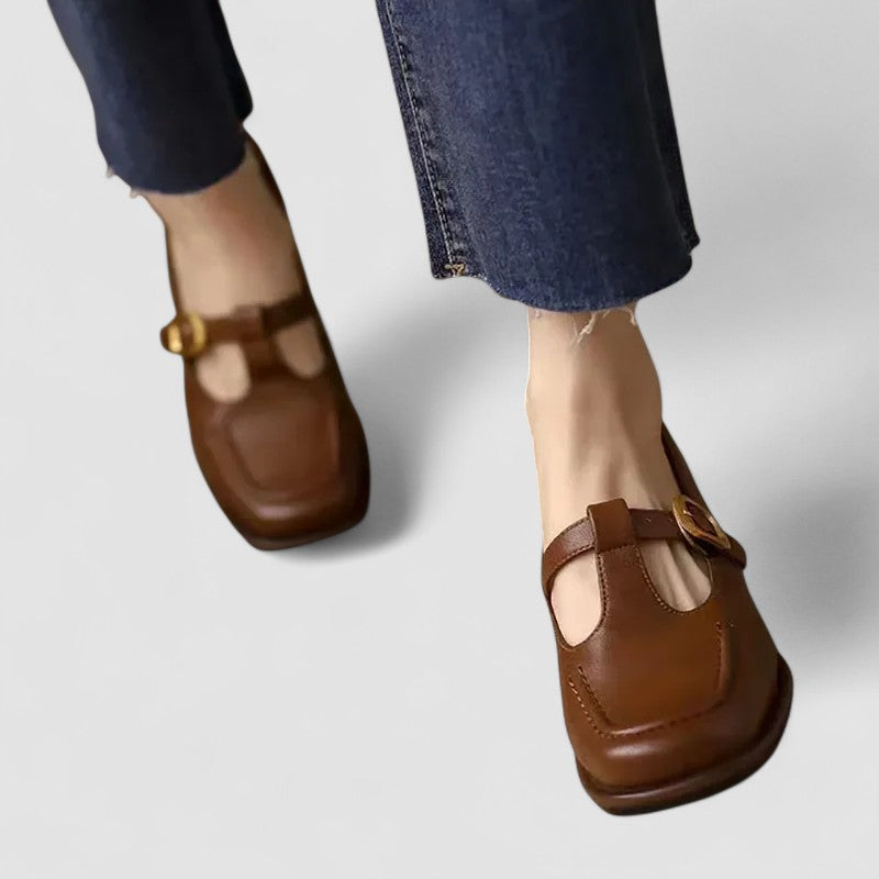 Kyrahnae | Orthopädische T-Strap Mary Jane Schuhe