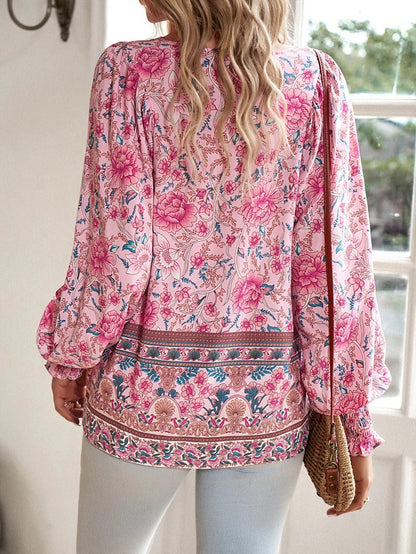 Helena™ - Sommer Blumen Top