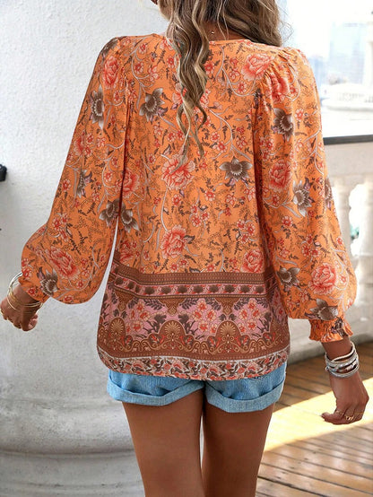 Helena™ - Sommer Blumen Top