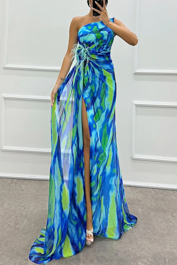 Elena | Lebhaftes Maxikleid