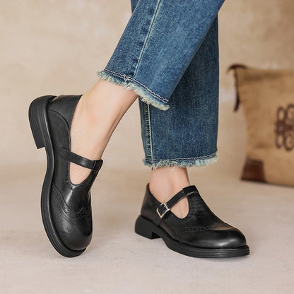 Velda™ - Elegante Mary Janes aus Leder