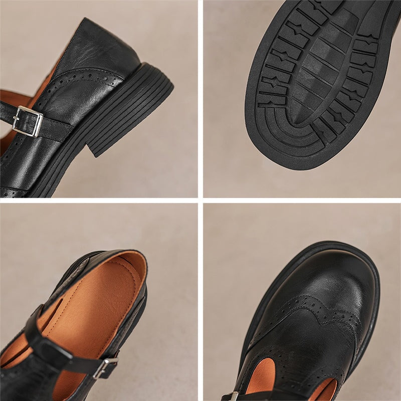 Velda™ - Elegante Mary Janes aus Leder