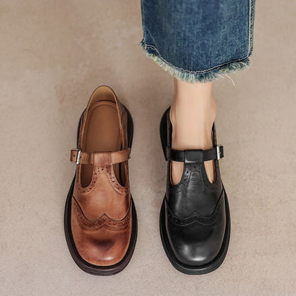 Velda™ - Elegante Mary Janes aus Leder